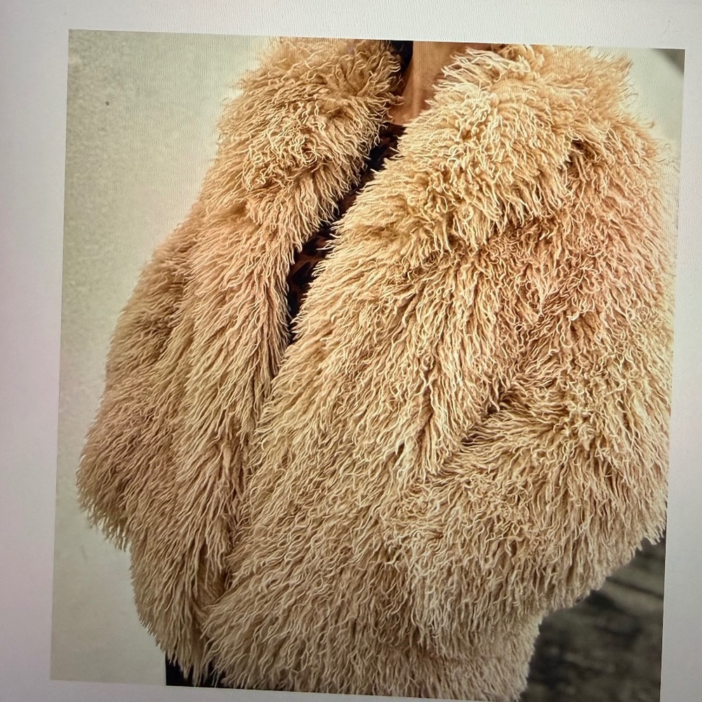 Wonderful And Young Shaggy Jacket